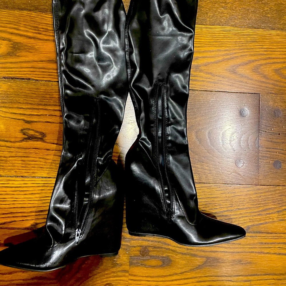 ASOS Thigh High Boots- Size 10